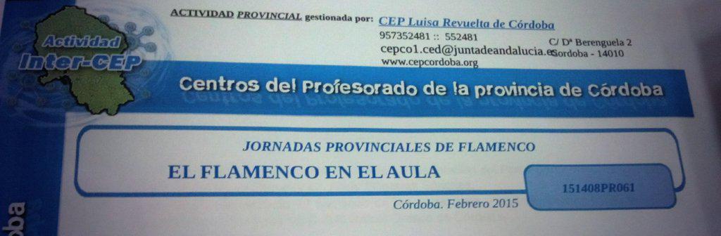 MARIAROMEROMUOZ's tweet photo. Nos espera una tarde educativa y muuu flamenca con @Lara_Rome http://t.co/MCpput0guN