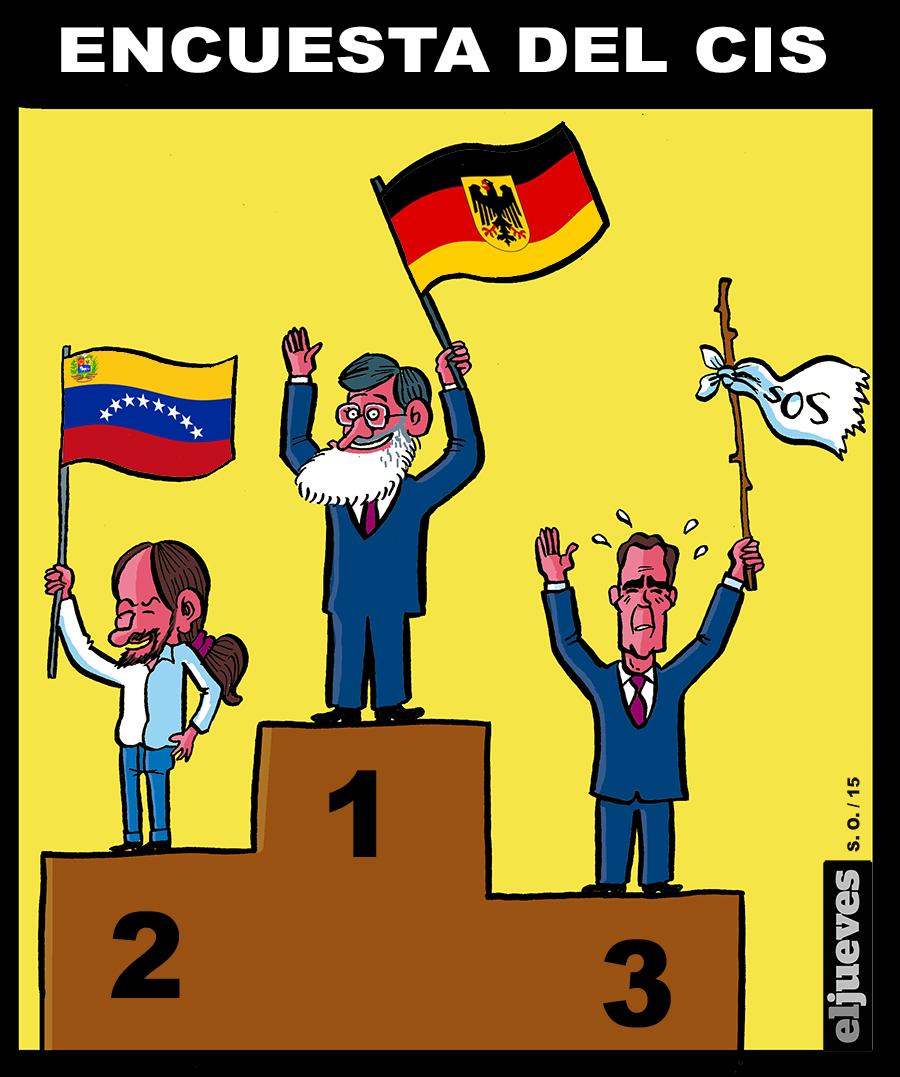 eljueves's tweet photo. Podemos supera al PSOE y se sitúa como segunda fuerza, según el CIS http://t.co/OF9bhaInI2