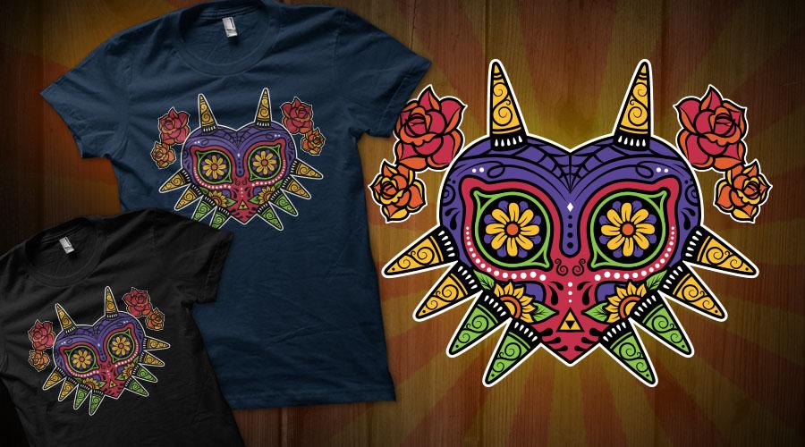 _Mdk7_'s tweet image. @ZeldaInformer Guys would you help me print my #Majora tee with a RT? Thanks, vote here! :) qwertee.com/product/el-dia…