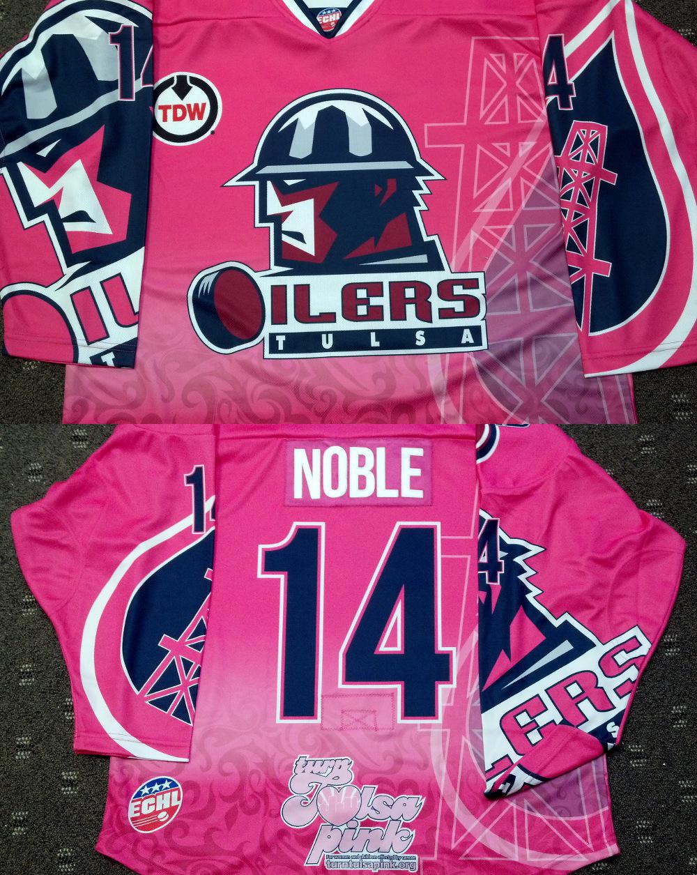 Pink oilers jersey 2025