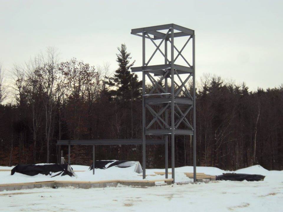 MilestoneEngCon's tweet photo. The steel for the steeple of Divine Mercy Parish in Peterborough has been erected! http://t.co/DafBVxFq0x