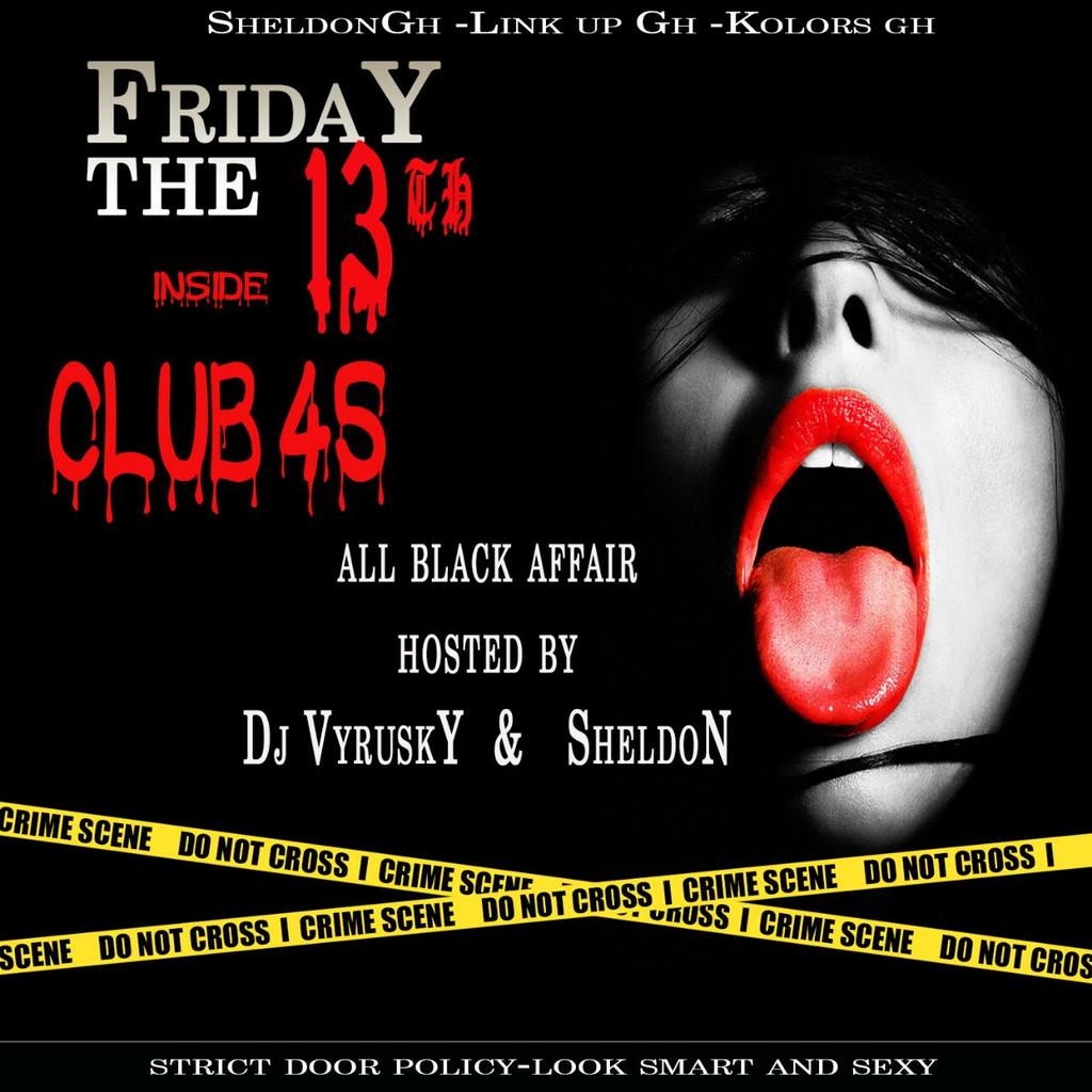 Otabillionaire's tweet image. 13.02 you know where you'd want to be #club45 #theturnup