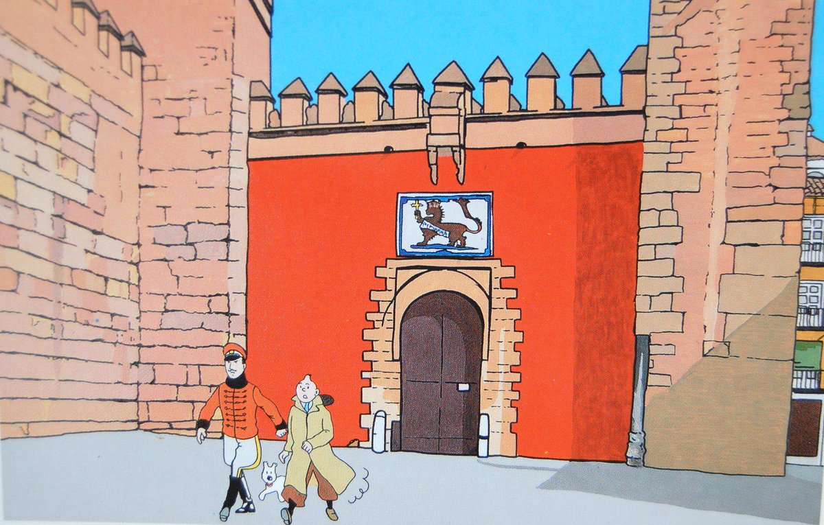 Ayto_Sevilla's tweet photo. ¿Habéis visto a Tintín recorriendo Sevilla gracias a Iñaki Blanco y Emilio Jiménez? http://t.co/BXsKENx009 http://t.co/F0mbGmii4p