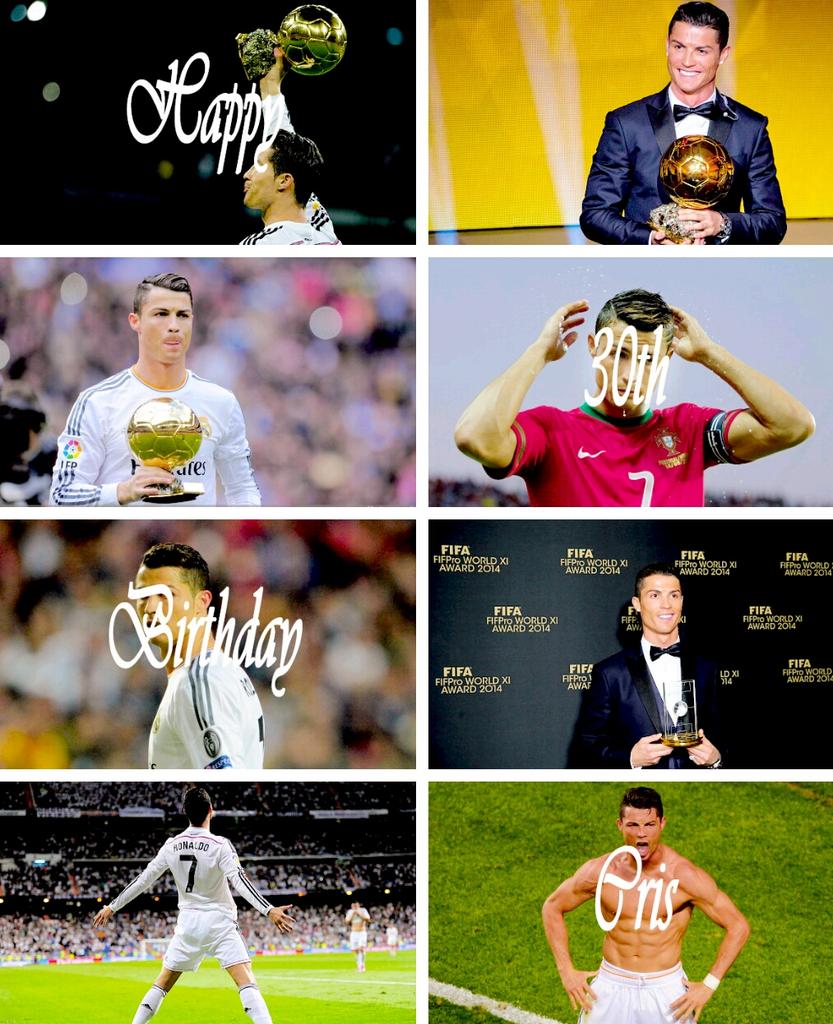 Today Was Born. The Rest is History. HAPPY 30th BIRTHDAY CRISTIANO RONALDO!! 