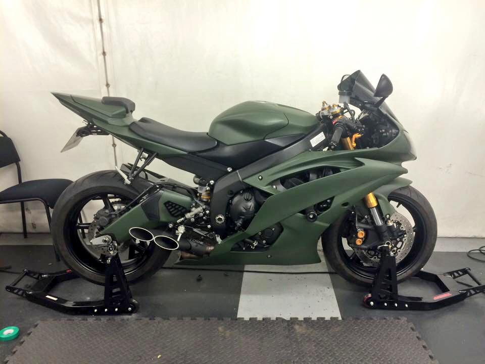 Yamaha R6 Green