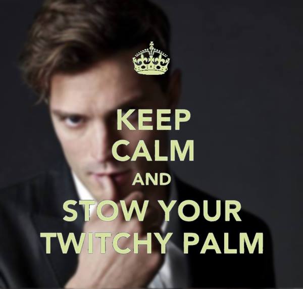 Movie nuts on Twitter "Now that would be difficult ;) 50ShadesOfGrey