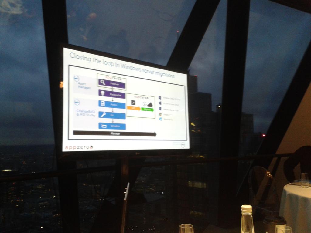 ChangeBASE's tweet photo. Closing the loop in #winserver 2012 migrations with @ChangeBASE and @appzero_inc #dellsoftware #SigmaSDUK event http://t.co/8fEsUzVunS