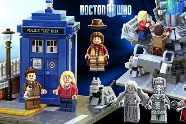 verge's tweet photo. Doctor Who is coming to Lego, thanks to a fan campaign http://t.co/DVDoI6ITsX http://t.co/5P6kBqKnHT
