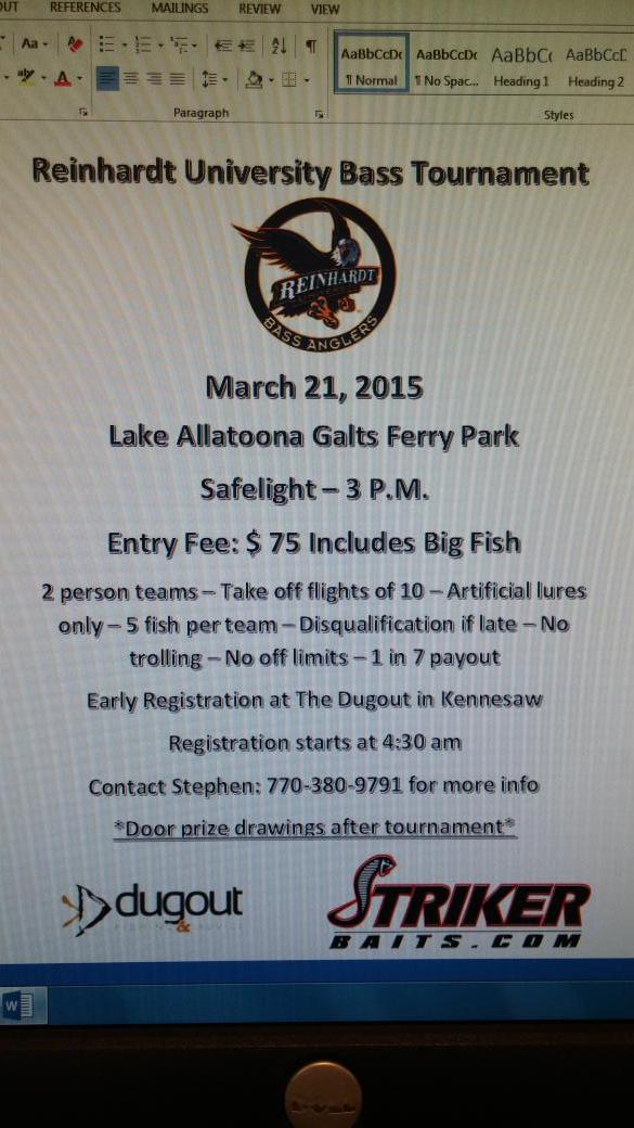 RU Bass Anglers (@rubanglers) on Twitter photo 