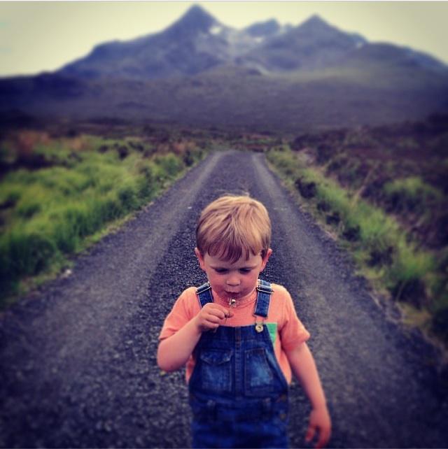 Gorgeous Oliver was captured steps away from the hotel amidst the Cuillins <a href="/VisitScotland/">VisitScotland</a> <a href="/VisitHighlands/">VisitHighlands</a> <a href="/VisitSkye/">Visit Skye</a>