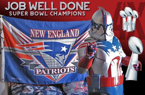 Love a good parade!!! Thanks for another great season!!! #501st, #StarWars, #VictoryParade, #Patriots, #ParadeDay