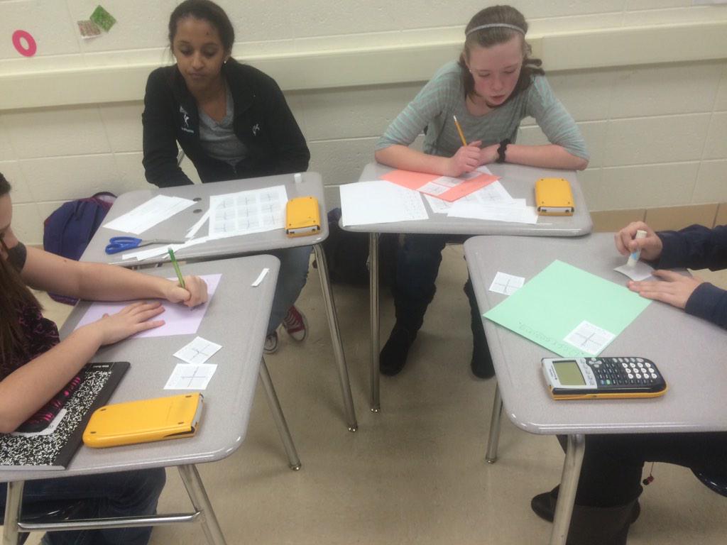 RedBlueMathandU's tweet image. Truman Algebra I students comparing exponential functions! #isdstrong