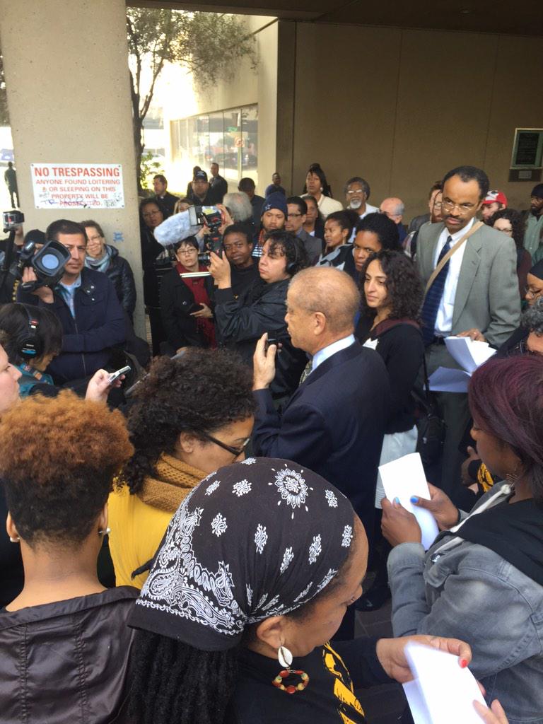 sunshinekarissa's tweet image. Our lawyer running down what happened  in court today for the #BlackFriday14