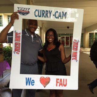 FAUAthletics's tweet image. Members of #NCNW #FAU and #SISTUHS get caught by the #CurryCam. They'll be in the arena tomorrow night! 8pm tipoff!