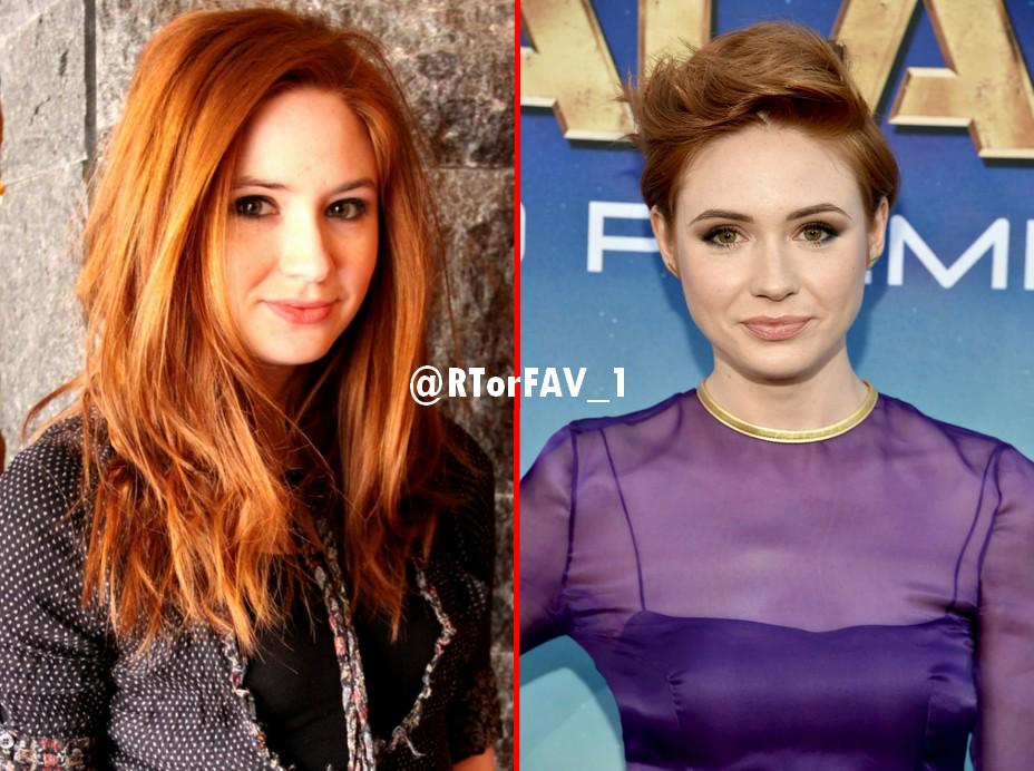 REQUESTED
RT for Karen Gillan long hair
FAV for Karen Gillan short hair