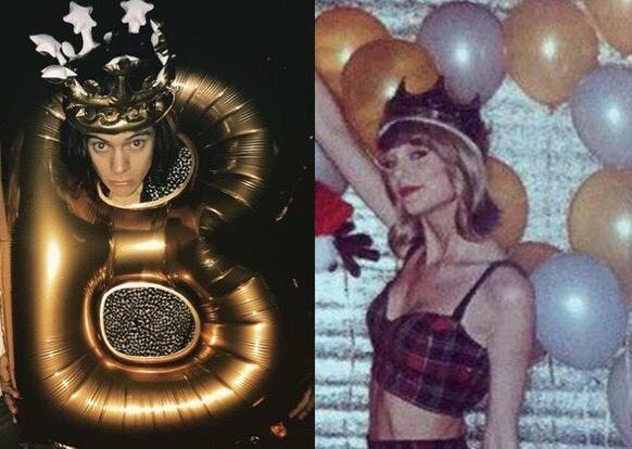 Wondcerful's tweet photo. Queen Swift and King Styles 🙌 😂 @HarrySTpriv http://t.co/rpJ88DzSGX