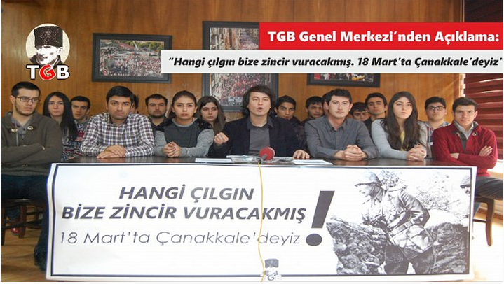 liselibirligi's tweet photo. Çanakkale’ye gidişi yasaklamak kalbin kan pompalamasını yasaklamaya benzer kanımızı kurutamazsınız. http://t.co/Rf6BtapTHy