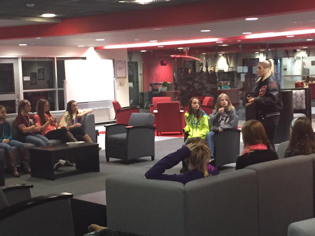 Checking out the academies at Steele HS#wildcatway