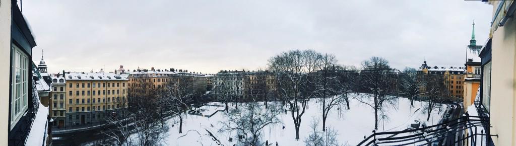 Back in the vacuum. Love this city... #Stockholm