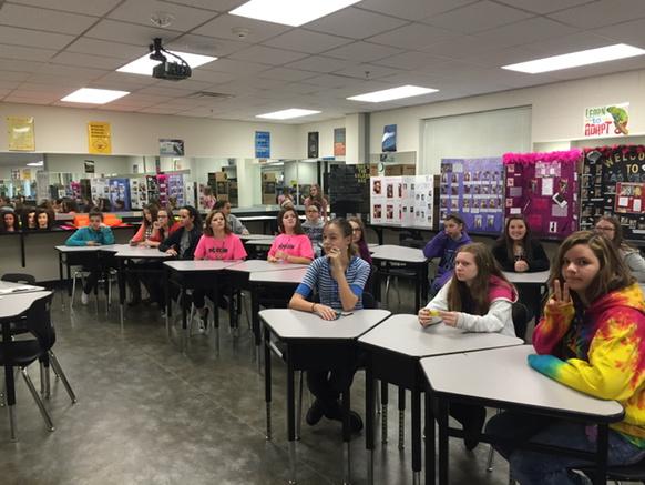 Cosmetology at Steele HS #wildcatway