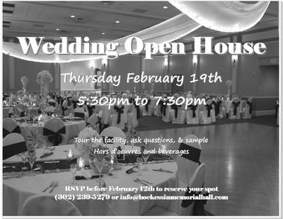 Come check out the Hall at our Open House later this month!