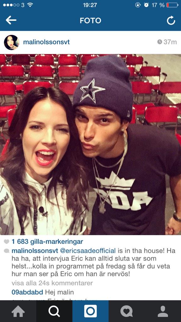 EricSaadeDaily's tweet photo. Missa inte Fredagkväll med Malin nu på fredag 20:05 i Barnkanalen http://t.co/E68WSK6KSs