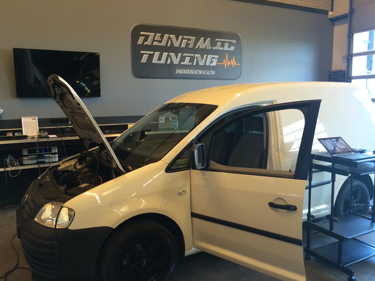 Dynamic_Tuning's tweet image. Ook voor diesel auto's zonder turbo is er vermogenswinst te behalen. #VWcaddy #SDi