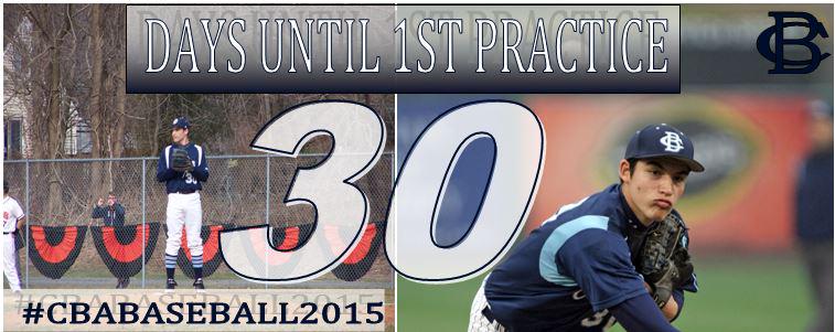 CBAColtsBASE's tweet photo. 30 Days until our 1st practice so we resume our countdown today with Senior RHP, #30, Mike Garvey #CBABASEBALL2015 http://t.co/LgWLB19hdW