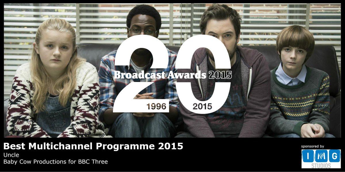 OliverRefson's tweet photo. Yikes “@BroadcastAwards: Best Multichannel Programme: Uncle @BabycowLtd for @BBCThree #BroadcastAwards http://t.co/sqpn0GBm0X”