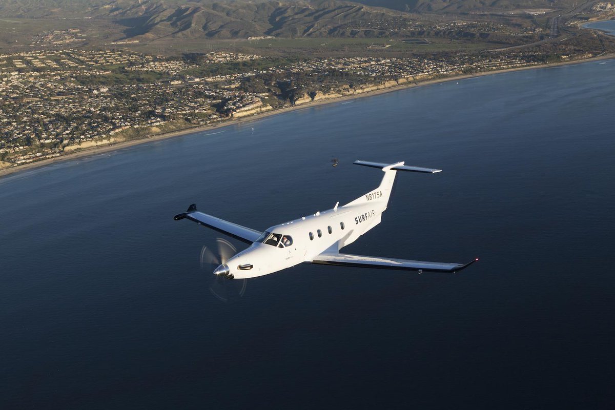 SurfAir's tweet image. Ride along with BBC's @marccieslak on a #SurfAir flight from LA to the Bay Area fly.surfair.com/BBC @BBCCLICK #BBC