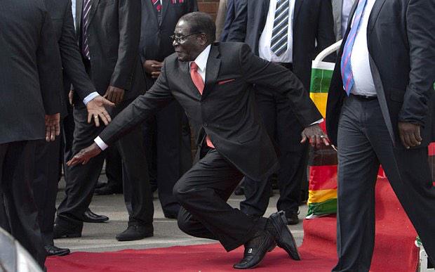 RGMugabe's tweet photo. Typical, I bust some light breakdancing moves at airport &amp; imperialist press claim I fell http://t.co/mQn2pNx5XQ http://t.co/7M21jLywN9