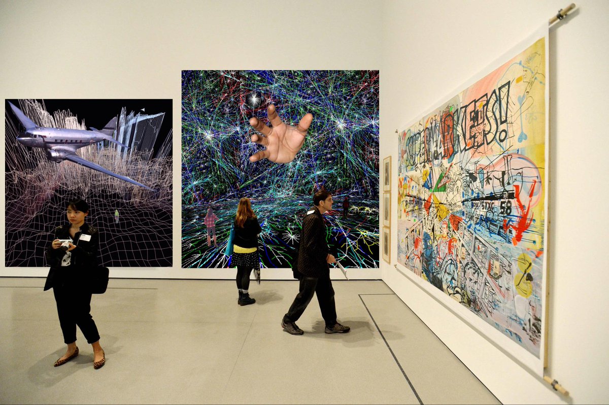 RAMdmg's tweet photo. I'm eternally thankful for @MoMAPS1 giving me opportunity to exhibit my work in their space! #softwarephotography http://t.co/JVsXpIryHU