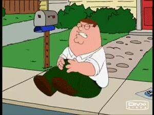When you clash knees in sparring..