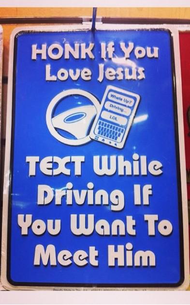 maryodonnellBC's tweet image. Saw this today....#mobile #TextGate #heavenisforreal