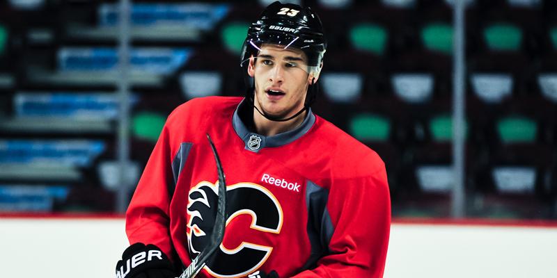 NHLFlames's tweet photo. "He has the ability to shine at big times. You can't teach this." - Hartley on @Monahan20 ~ http://t.co/42zVgUsGNK http://t.co/zBdMqBPckC