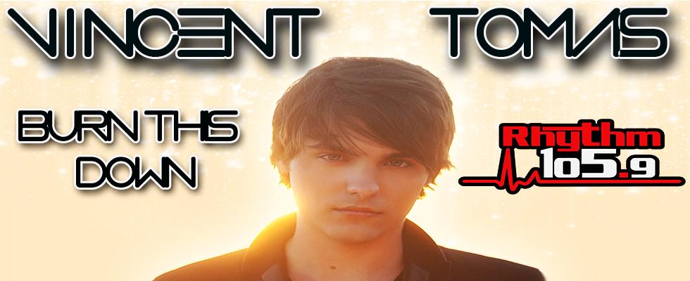 Rhythm1059_FM's tweet photo. “@VinceTomasMusic: C R A Z Y NEWS!!!!  #BurnThisDown Spinnin on Top40 Radio! @Rhythm1059_FM Lets Dance!! http://t.co/uDkJw9Ulee”