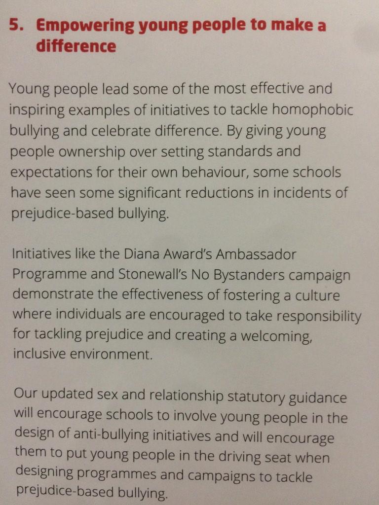 alexjamesfarrow's tweet image. Proud that @DianaAward's @AntiBullyingPro is featured in @UKLabour's "Ending homophobia together" policy. #LGBTHM15