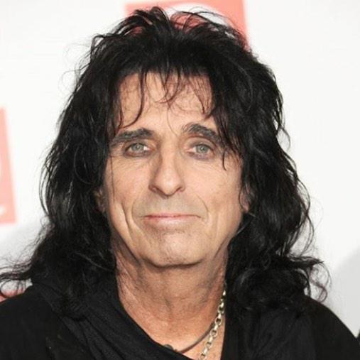 Happy birthday to the man with the face made for radio. The great singer, songwriter, and radio host Alice Cooper. 