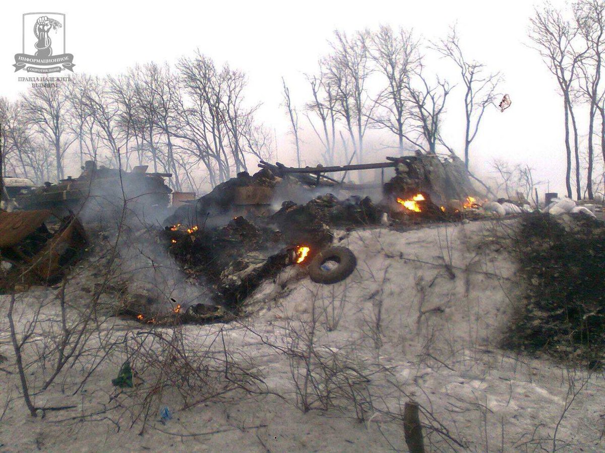 Ukraine claims to have destroyed a 16strong separatist tank battalion