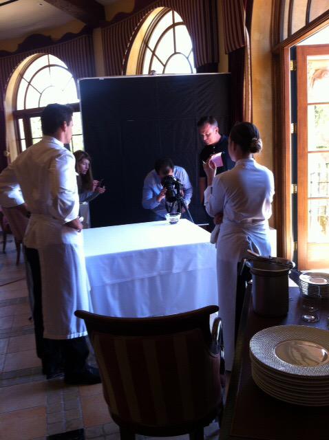 artculinairemag's tweet photo. @Chef_WBradley and team working on #AC113. @luisgfoto snaps away to capture the ingredient #kingcrab @RelaisChateaux http://t.co/uwHbbVKaNY