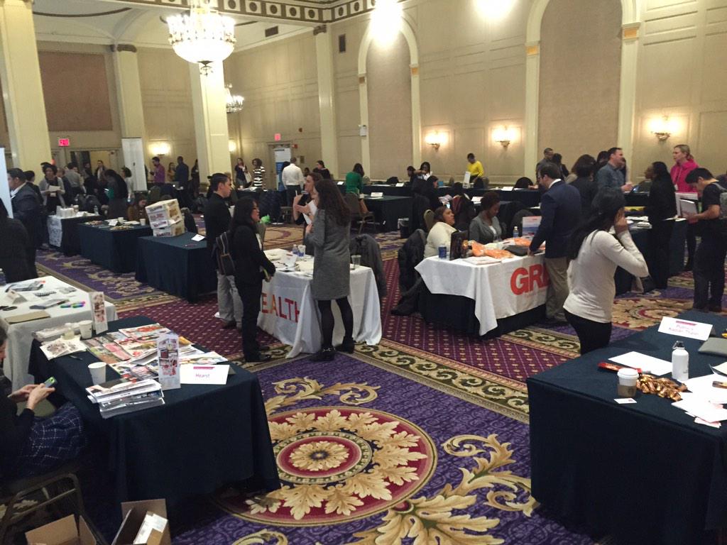 dougmelville's tweet photo. The @AAFNational #MPMS2015 career fair. @TBWA @TBWAChiatNY @TBWAChiatLA Diversity is what drives creativity! http://t.co/0WFw77S2ZW