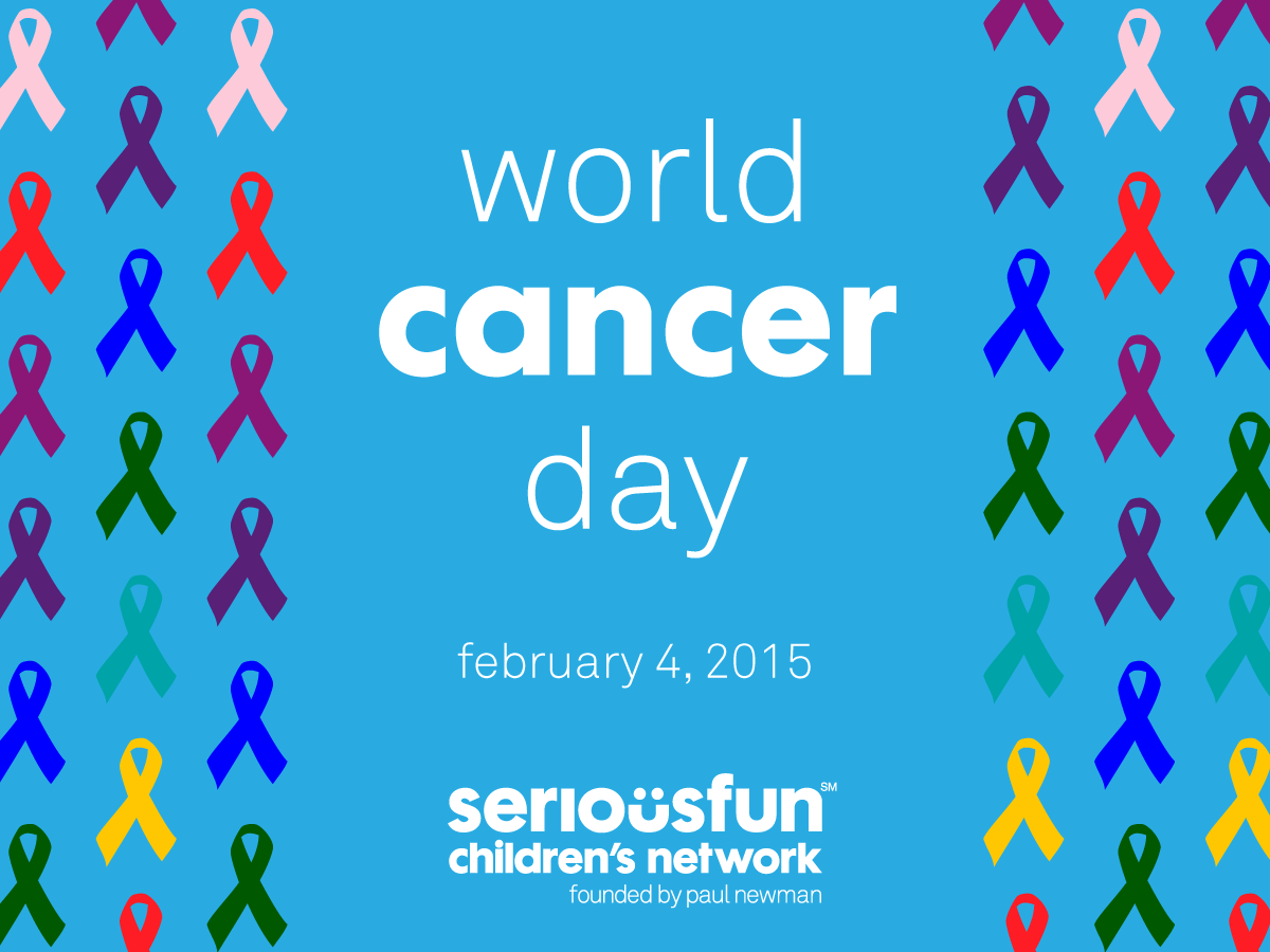 SeriousFunCamps's tweet photo. Sending camp magic to the nearly 25% of our campers and their families battling with cancer on this #WorldCancerDay http://t.co/G43a3PwLMI