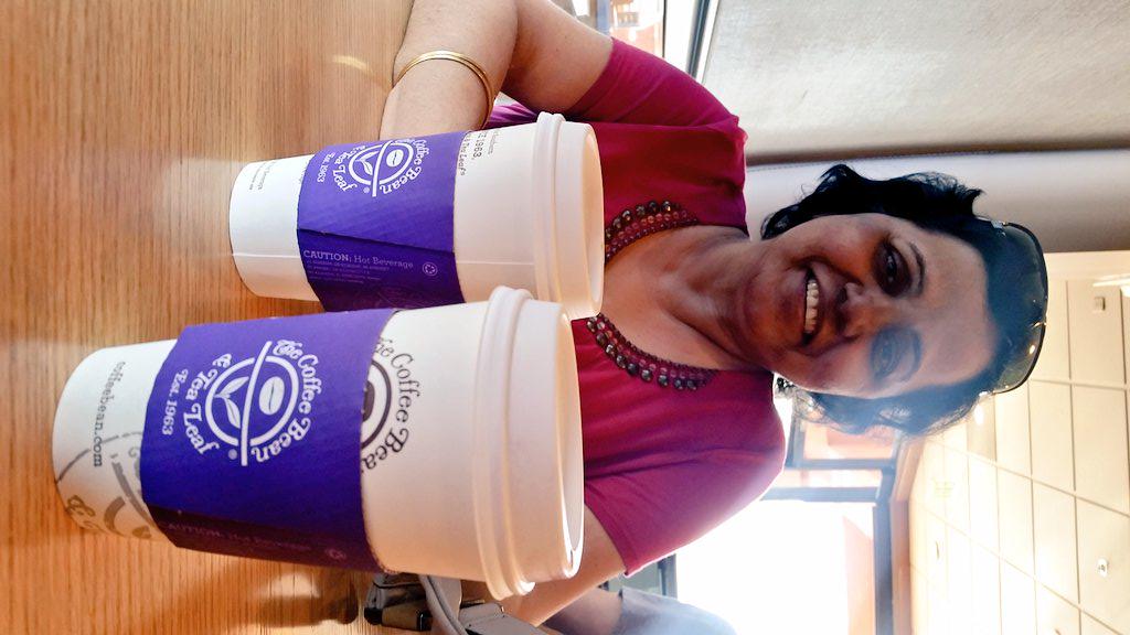 DiyaMarketing's tweet photo. Coffee date with #TinyMom while we wait for #TinyDad's dental surgery to finish. Love a little quality time. http://t.co/lgGtWdhGjx
