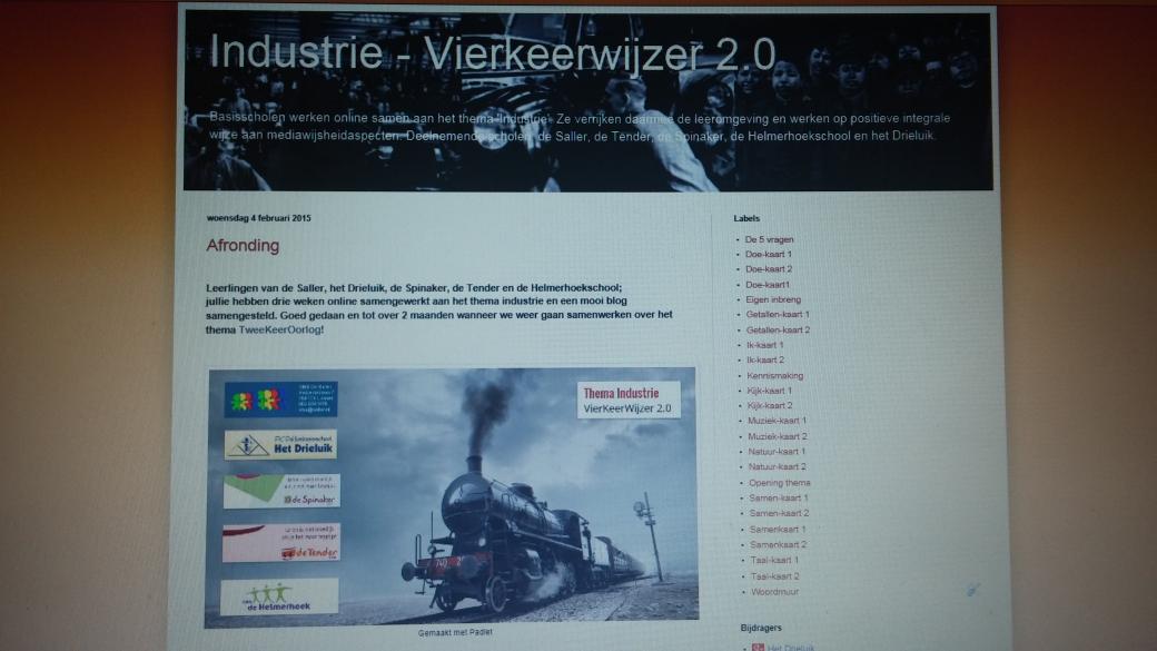 Samen geblogd over thema industrie <a href="/VierKeerWijzer/">Marco Bastmeijer</a> @helmerhoek <a href="/obsdesaller/">OBS De Saller</a> <a href="/vuuren2/">Tijn van Vuuren</a> <a href="/SBO_de_Spinaker/">SBO de Spinaker</a> <a href="/SBO_de_Tender/">SBO de Tender</a>