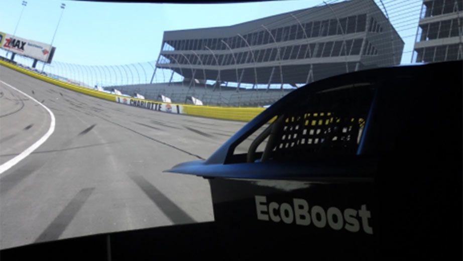 Mjackson111A's tweet photo. “@NASCAR: No testing…no problem. @FordRacing simulator is a game changer: http://t.co/qGZ433jmfs http://t.co/px5Fk1bDE9”