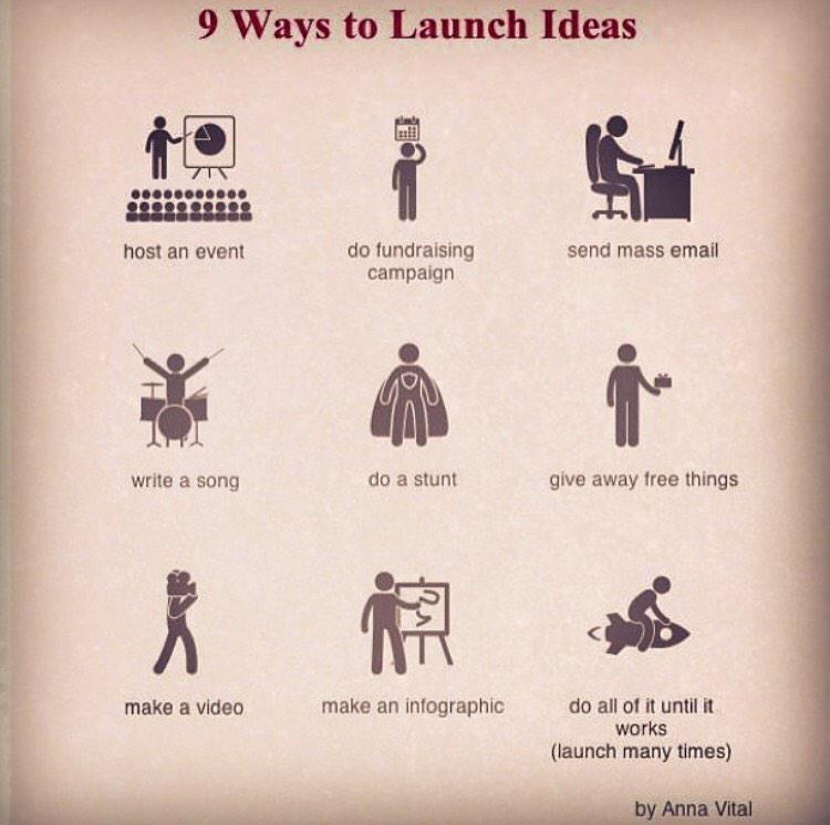 iamrichpeoples's tweet image. 9 ways to Build and Launch your ideas #buildandlaunch