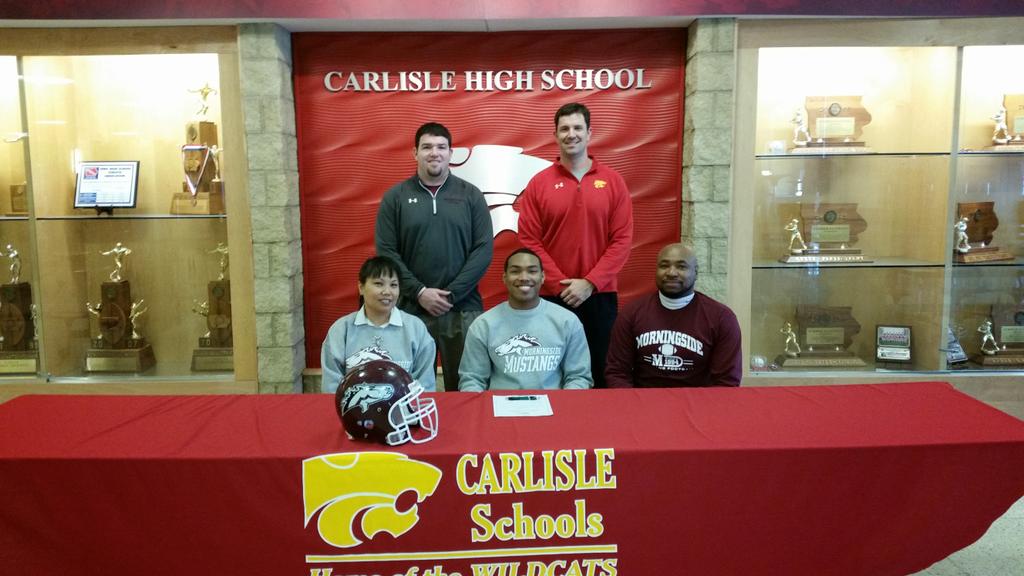 Congratulations KC McMullen.  Morningside Mustangs