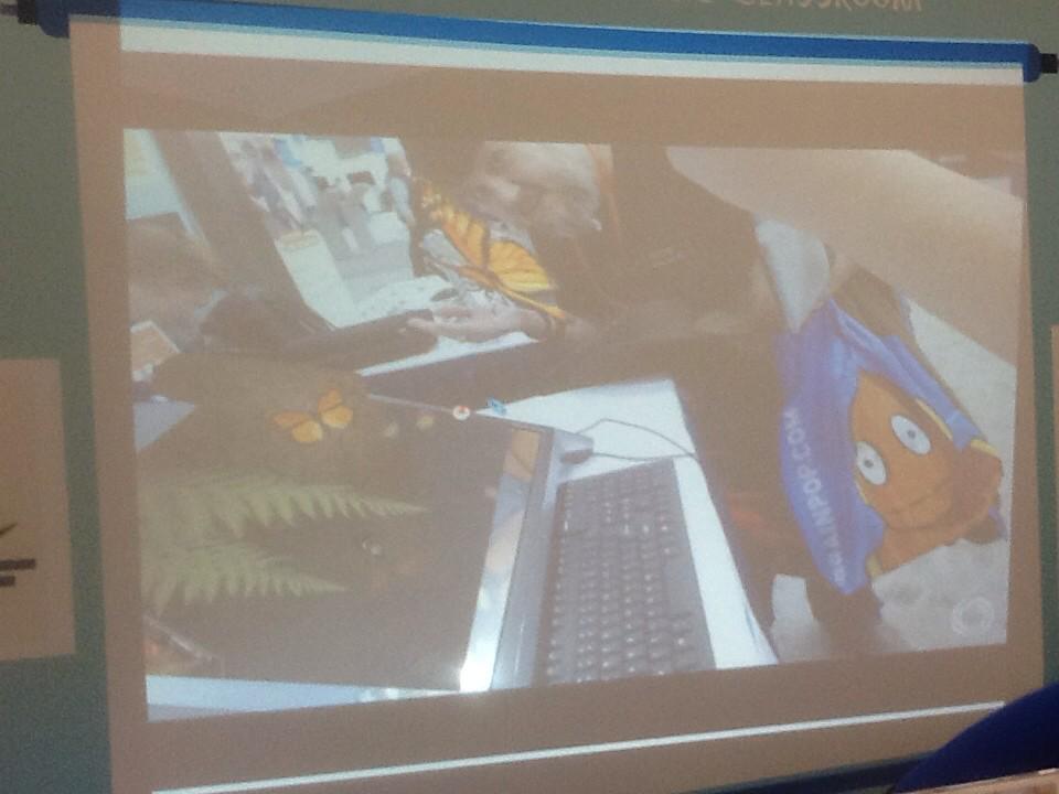 JLYoung96's tweet photo. Holding butterflies @zspace #learnanywhere http://t.co/ktvP9hPNKz