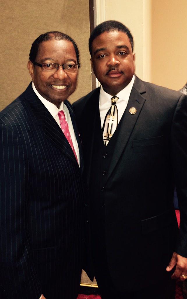 mayorbranch's tweet photo. Mayor Branch and Baton Rouge Mayor Melvin "Kip" Holding after their meeting today. Awesome meeting. http://t.co/ZoCKcv9GLE