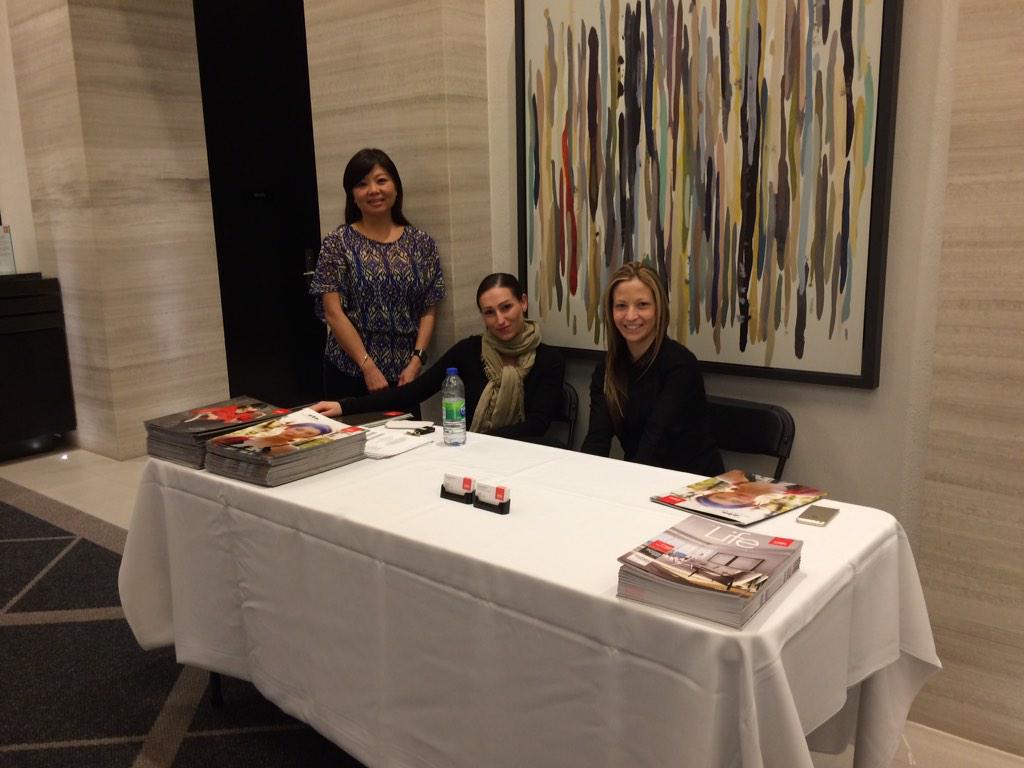 tridel's tweet photo. “@TridelCare: #oneoldmill customer care & sales teams enjoying the #HowYouLive seminar with new homeowners. http://t.co/QnahJaTgTA”